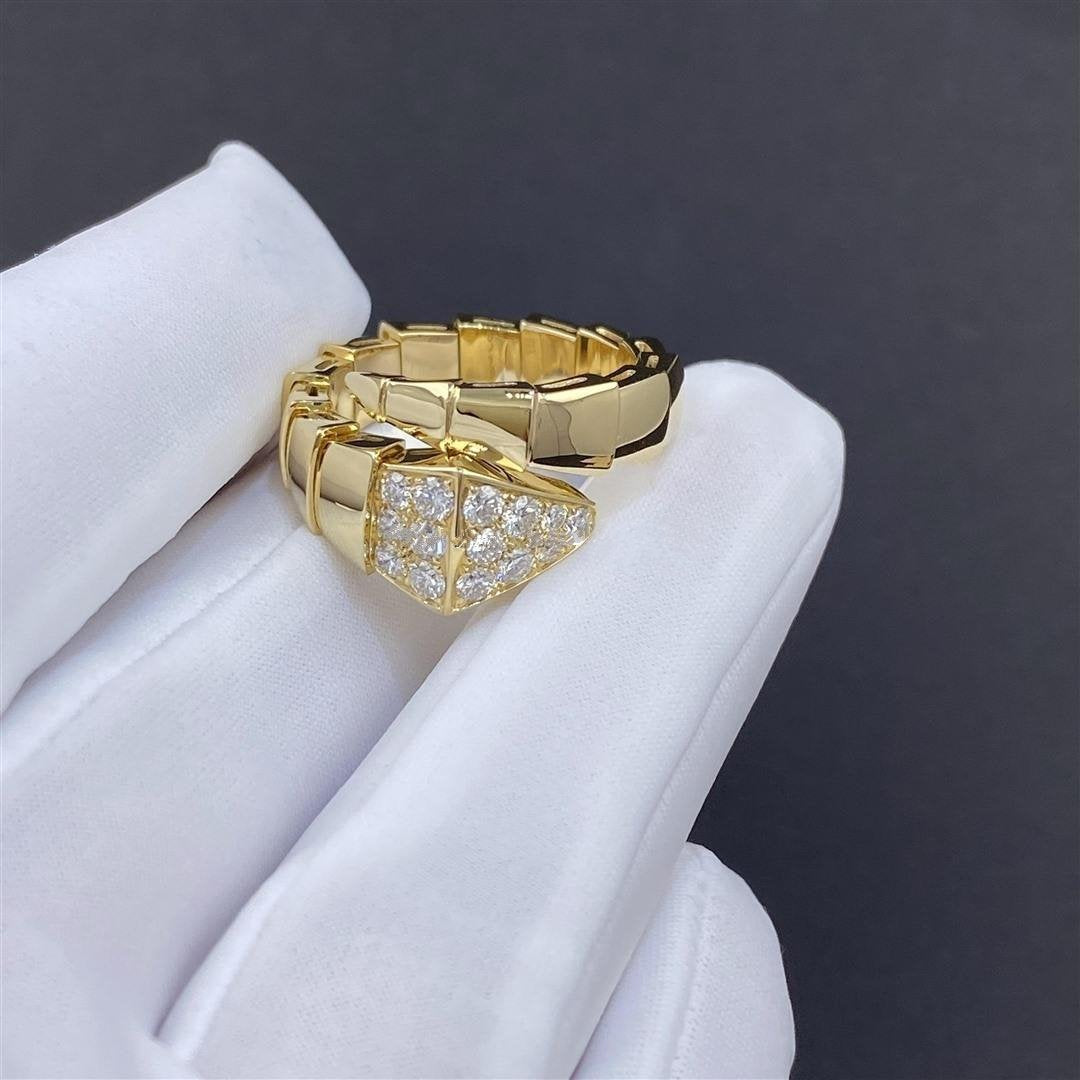 [Violet JW]SERPENTI RING GOLD DIAMOND