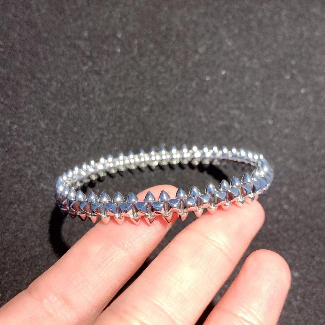 [Violet JW]CLASH SILVER BRACELET