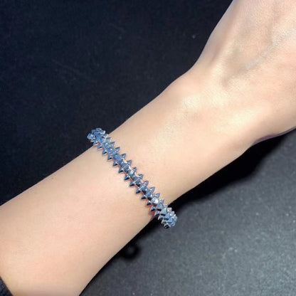 [Violet JW]CLASH SILVER BRACELET