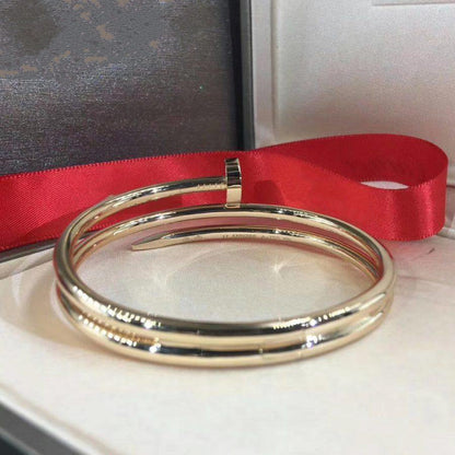 [Violet JW]JUSTE BRACELET 3.5MM DOUBLE ROW GOLD