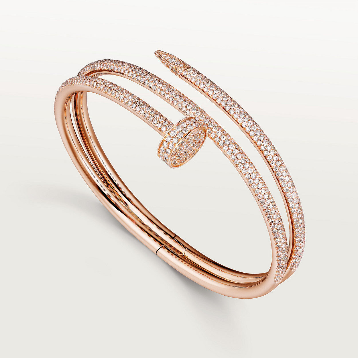 [Violet JW]JUSTE BRACELET 3.5MM DOUBLE ROWS DIAMOND