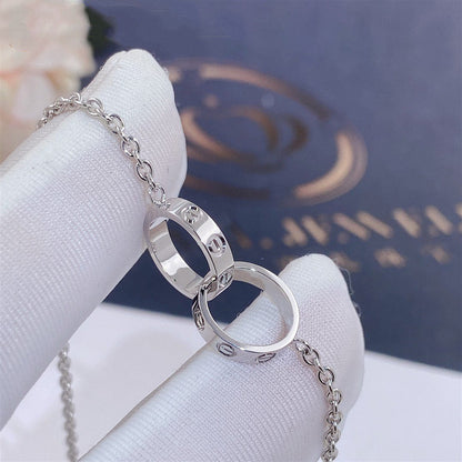 [Violet JW]LOVE BRACELET DOUBLE RING