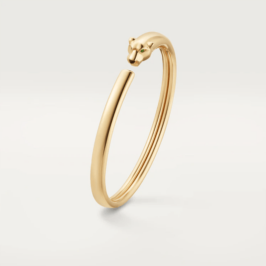 [Violet JW]PANTHERE GOLD OPEN BRACELET