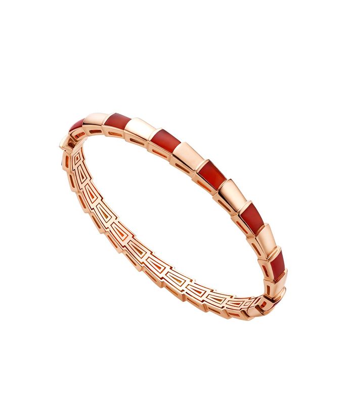 [Violet JW]SERPENTI BRACELET PINK GOLD RUBELLITE