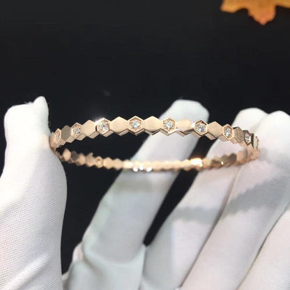 [Violet JW]BEE LOVE SILVER DIAMOND BRACELET