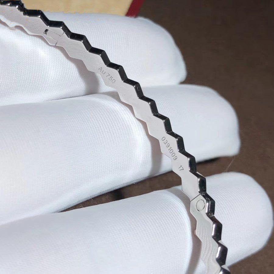 [Violet JW]BEE LOVE SILVER DIAMOND BRACELET