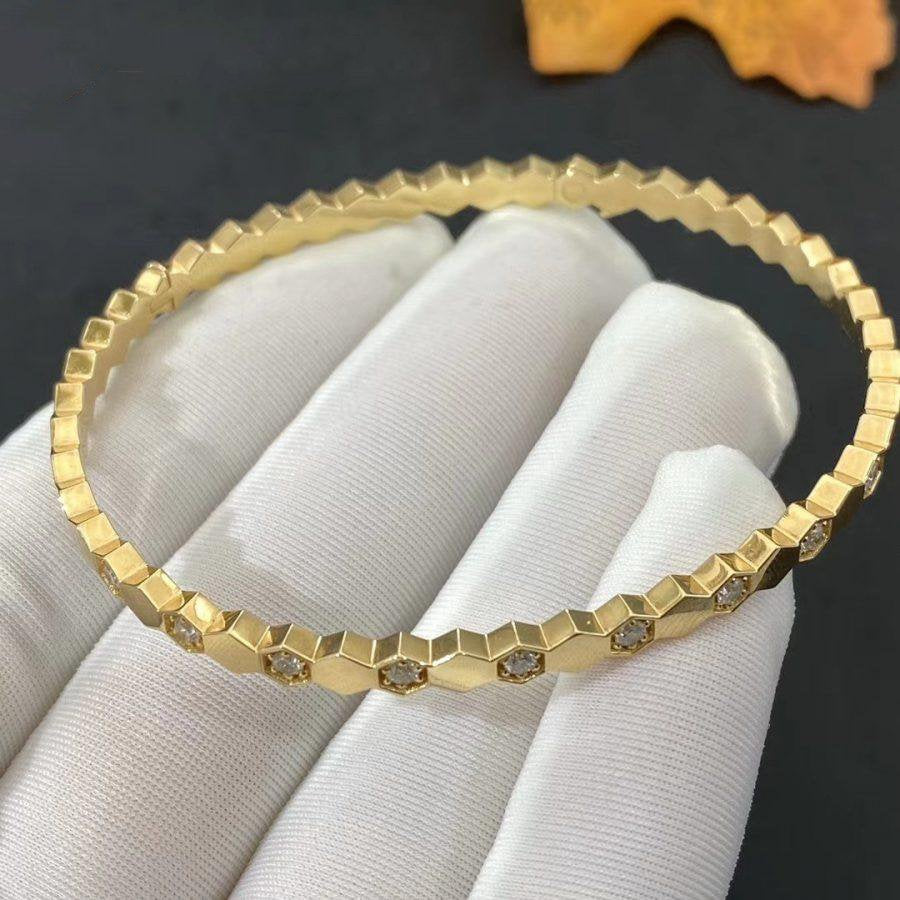 [Violet JW]BEE LOVE GOLD DIAMOND BRACELET
