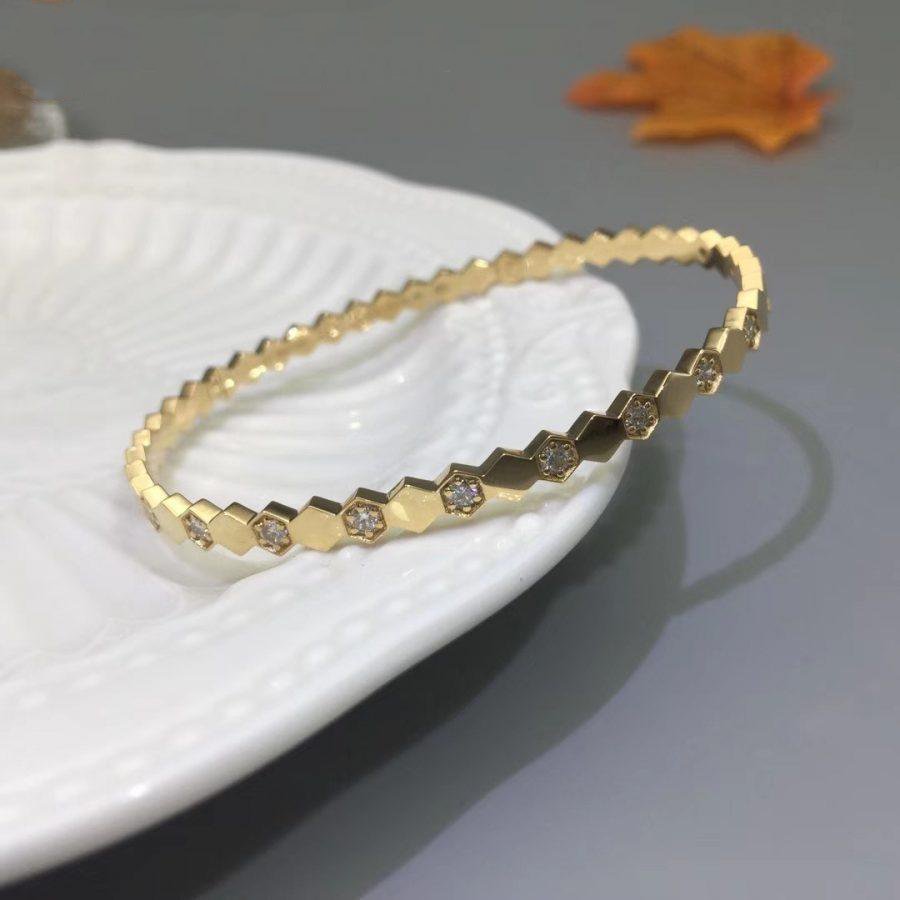 [Violet JW]BEE LOVE GOLD DIAMOND BRACELET