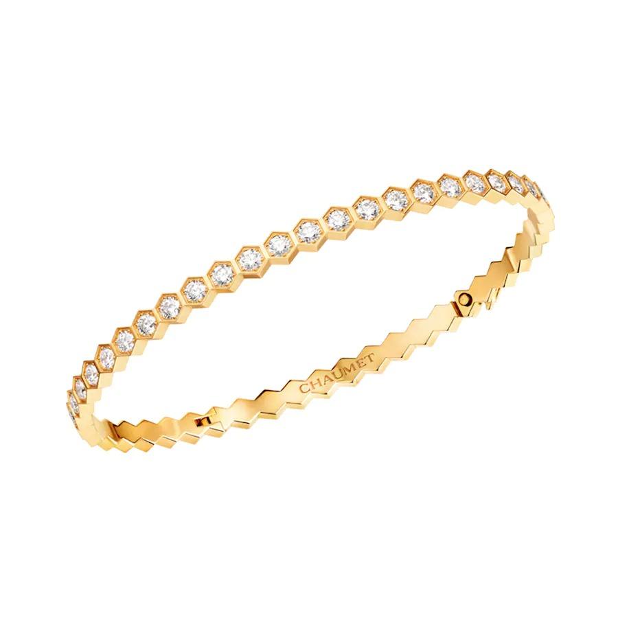 [Violet JW]BEE LOVE GOLD BRACELET FULL DIAMOND