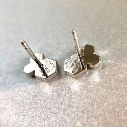 [Violet JW]BEE LOVE SILVER DIAMOND EARRINGS
