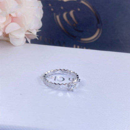[Violet JW]BEE LOVE RING SILVER 1 DIAMOND