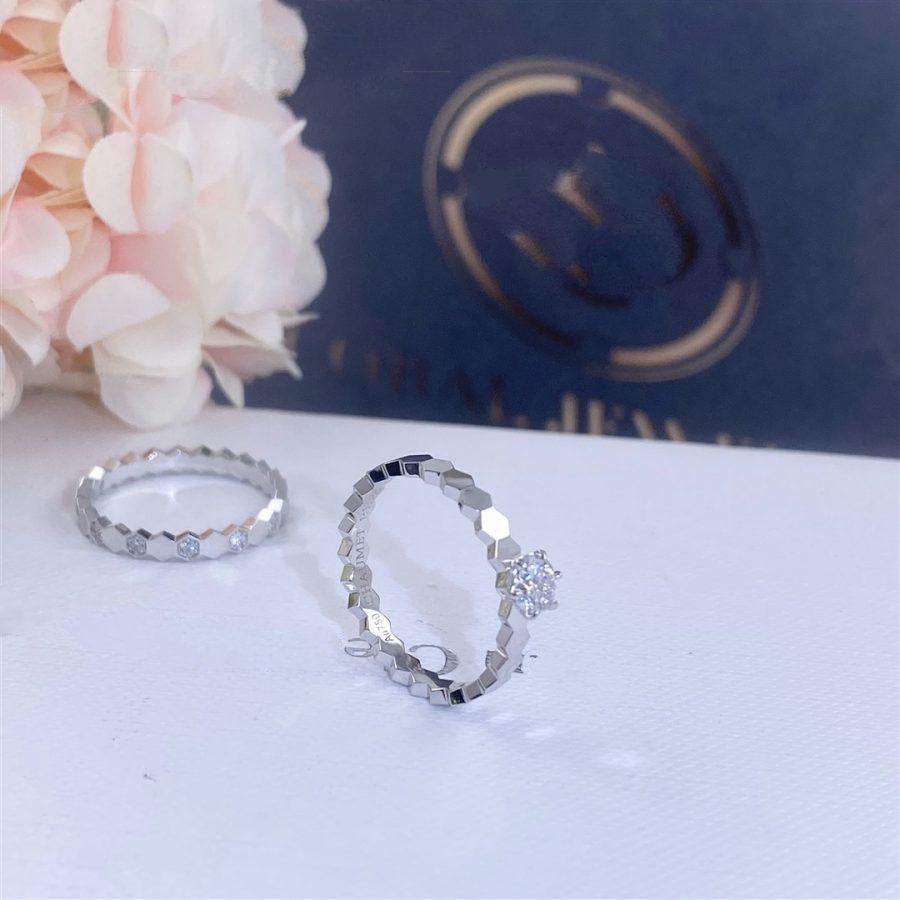 [Violet JW]BEE LOVE RING SILVER 1 DIAMOND