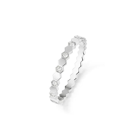 [Violet JW]BEE LOVE RING SILVER DIAMOND