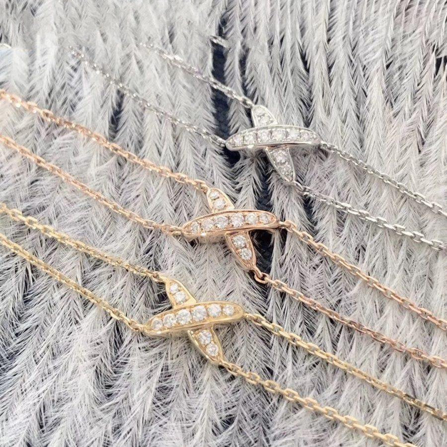 [Violet JW]JEUX BRACELET PINK GOLD DIAMOND