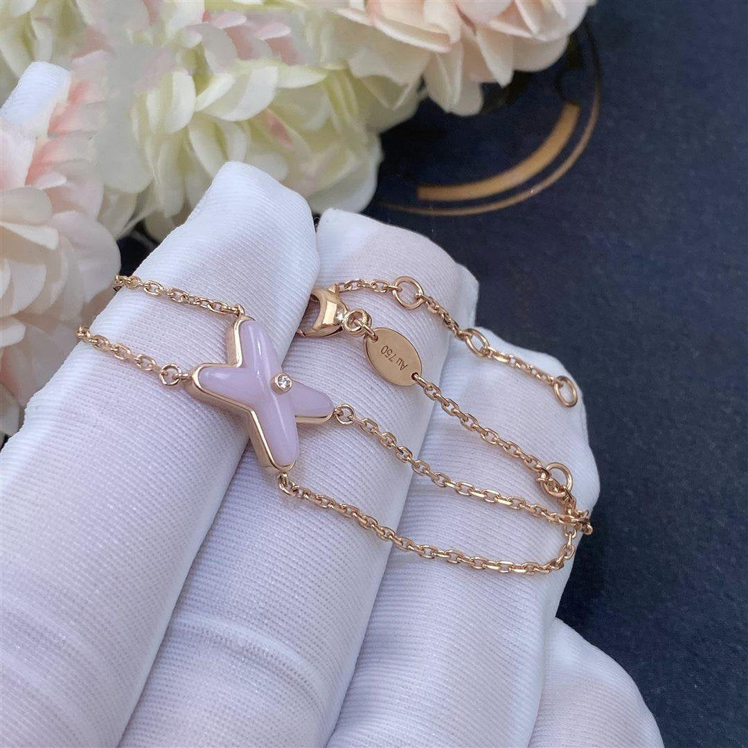 [Violet JW]JEUX BRACELET PINK MOP PINK GOLD 1 DIAMOND