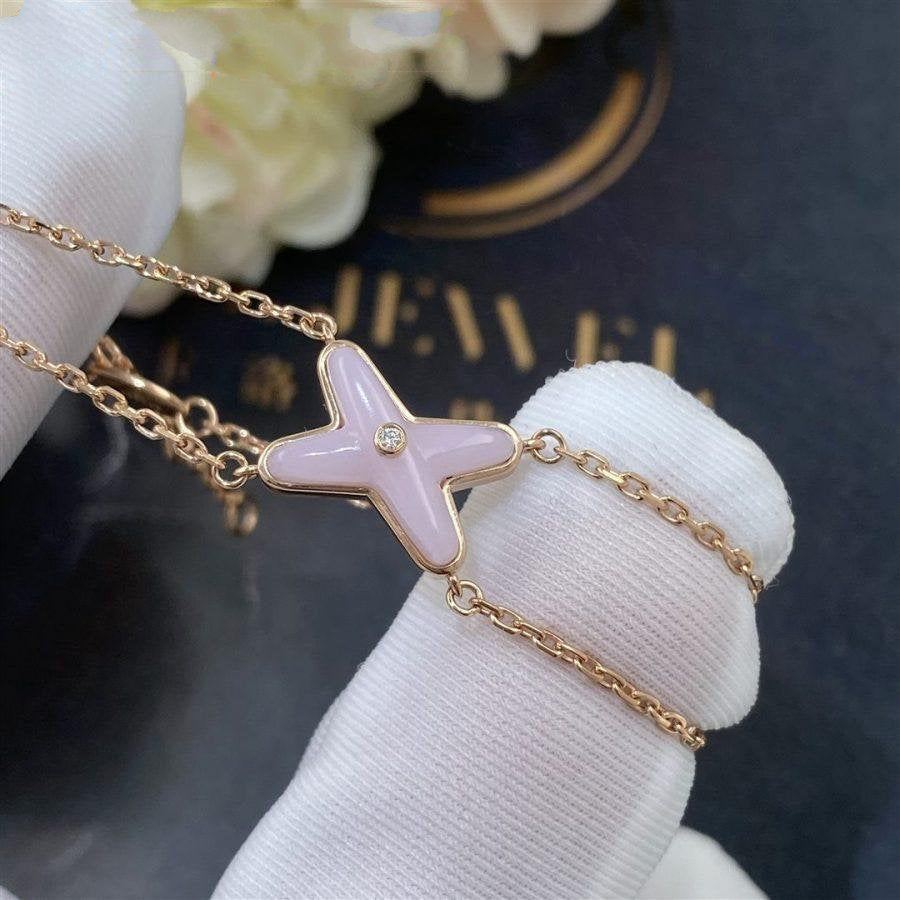 [Violet JW]JEUX BRACELET PINK MOP PINK GOLD 1 DIAMOND