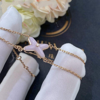 [Violet JW]JEUX BRACELET PINK MOP PINK GOLD 1 DIAMOND
