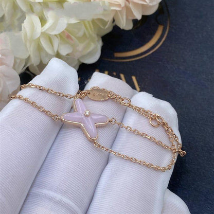 [Violet JW]JEUX BRACELET PINK MOP PINK GOLD 1 DIAMOND