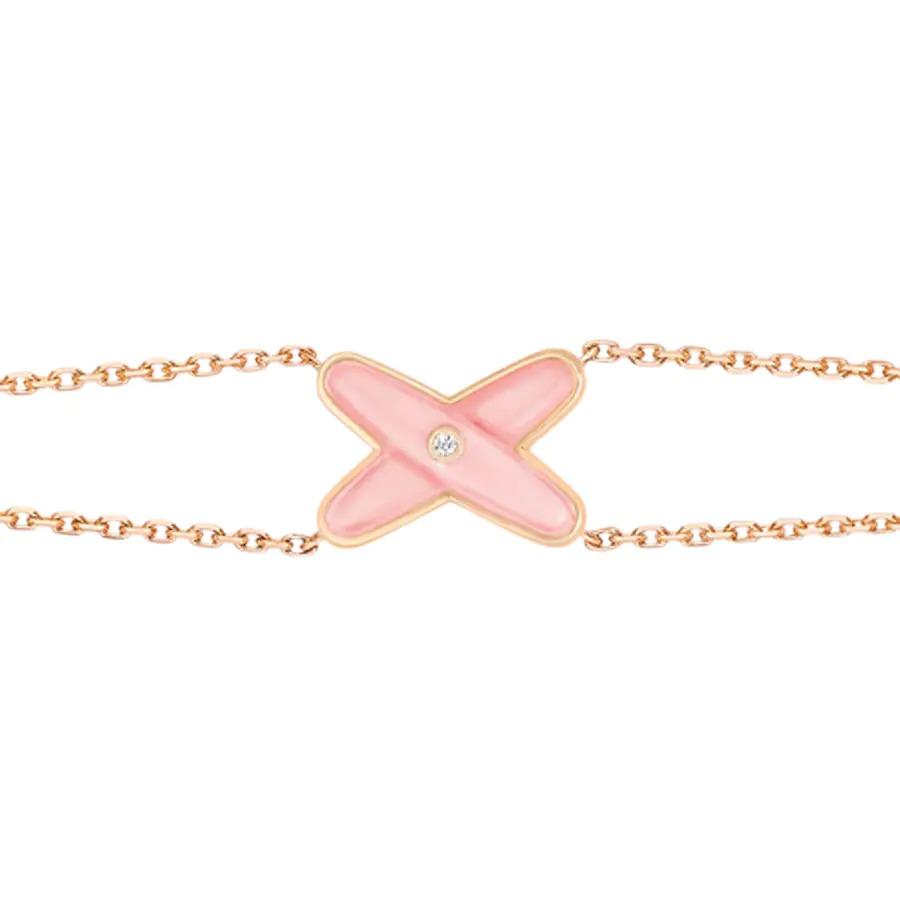 [Violet JW]JEUX BRACELET PINK MOP PINK GOLD 1 DIAMOND