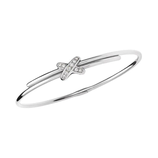 [Violet JW]JEUX DE BRACELET SILVER DIAMONDS