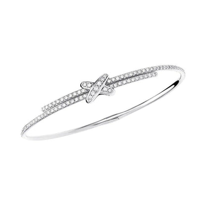 [Violet JW]JEUX DE BRACELET DIAMONDS SILVER