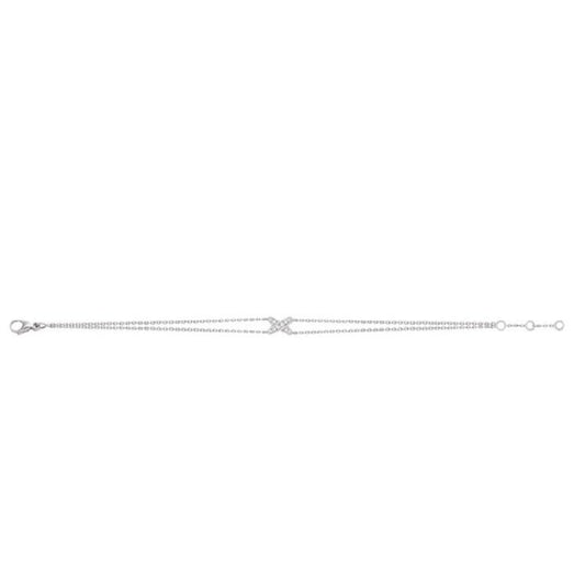 [Violet JW]JEUX BRACELET SILVER DIAMOND