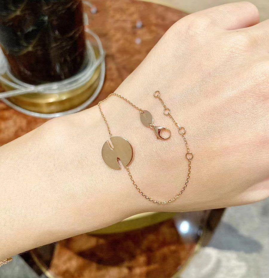 [Violet JW]JEUX DE BRACELET MOP PINK GOLD DIAMONDS