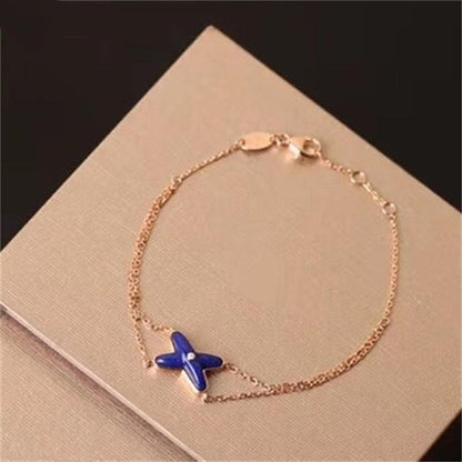 [Violet JW]JEUX BRACELET LAPIS PINK GOLD 1 DIAMOND