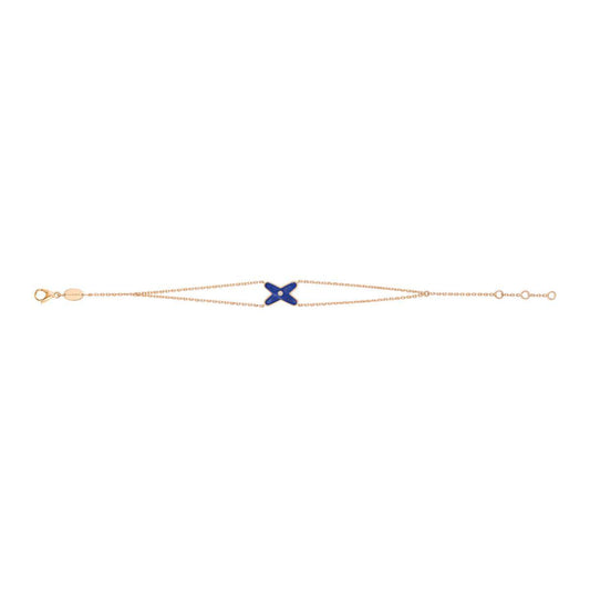 [Violet JW]JEUX BRACELET LAPIS PINK GOLD 1 DIAMOND