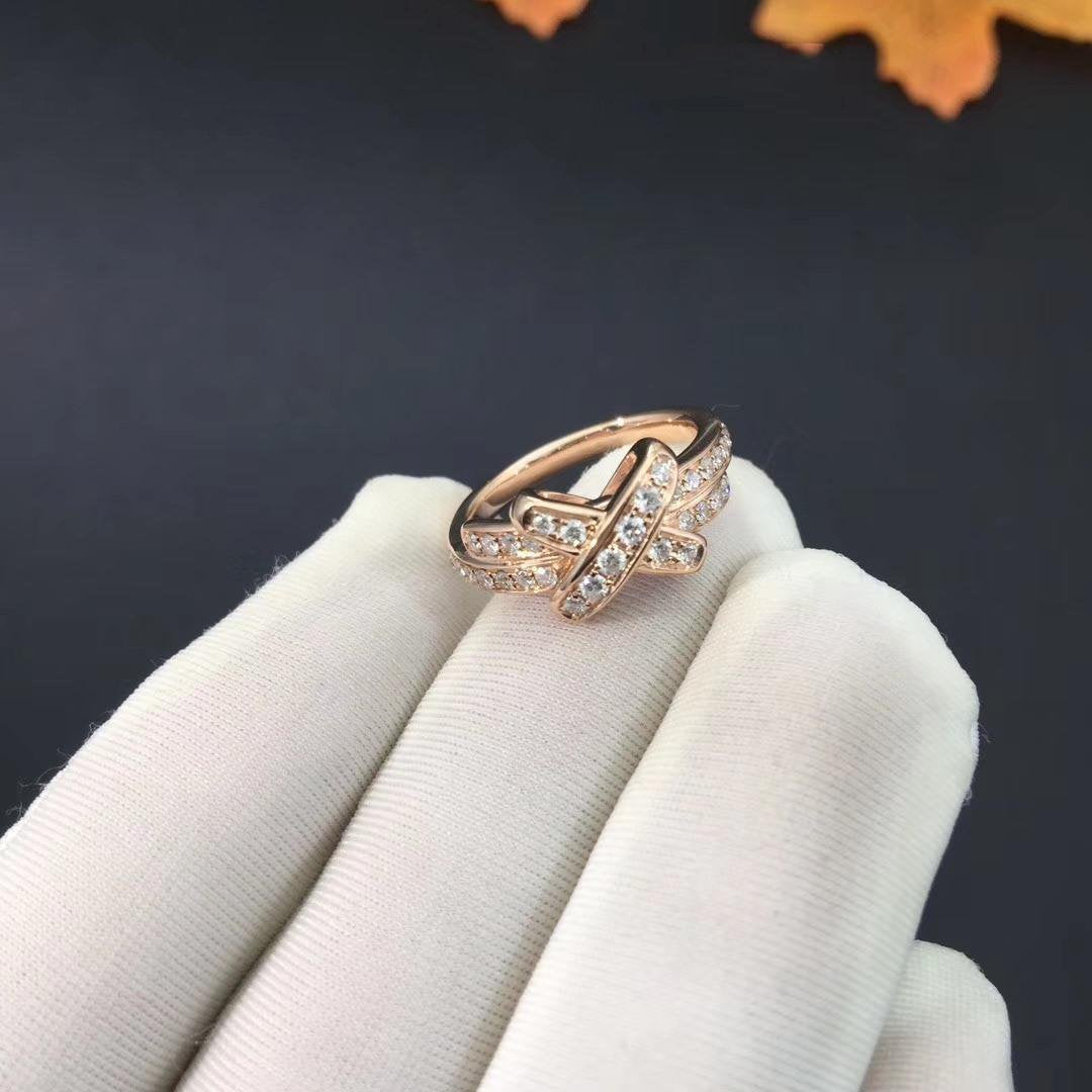 [Violet JW]JEUX DE RING PINK GOLD DIAMOND