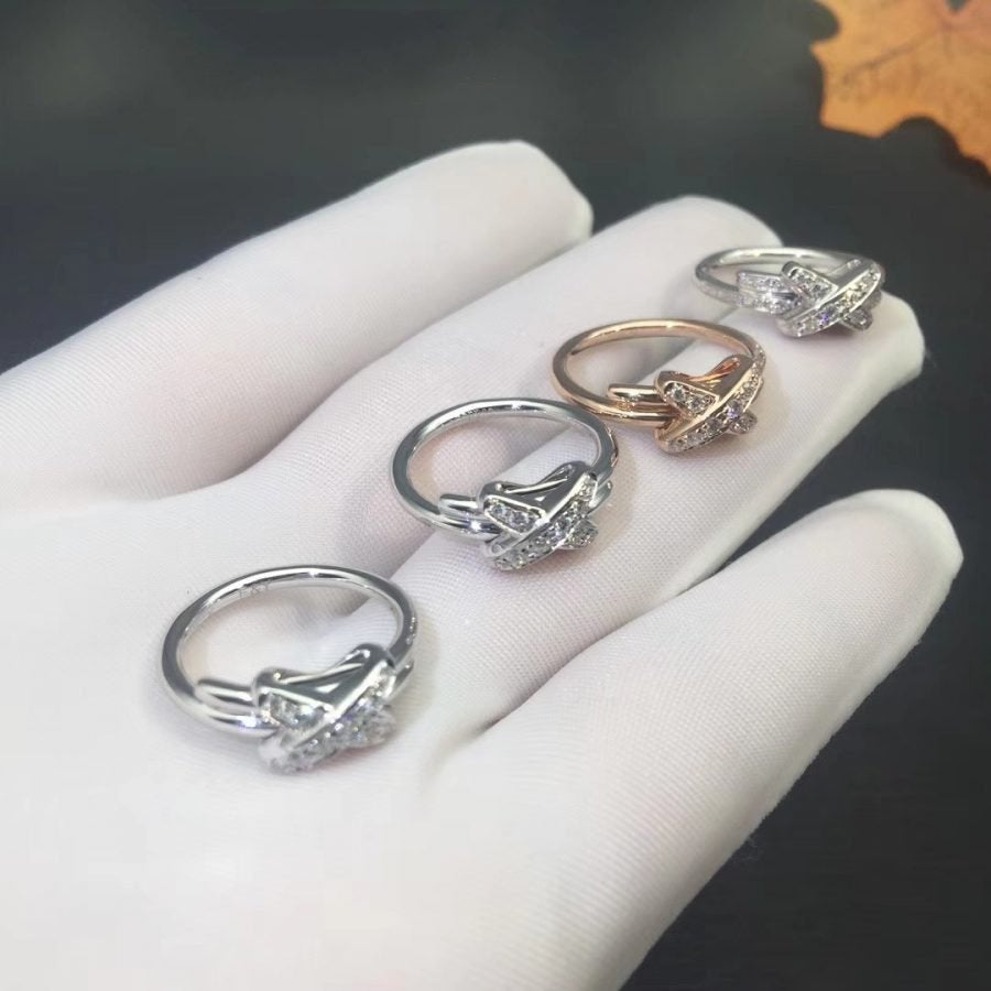 [Violet JW]JEUX DE SILVER DIAMOND RING