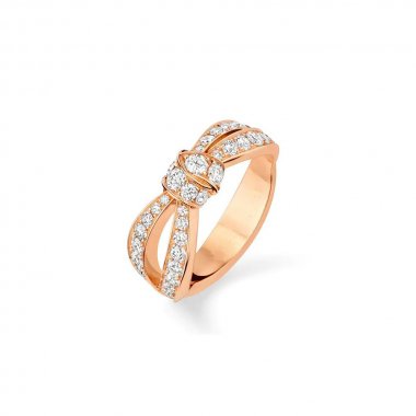 [Violet JW]LIENS PINK GOLD DIAMOND RING