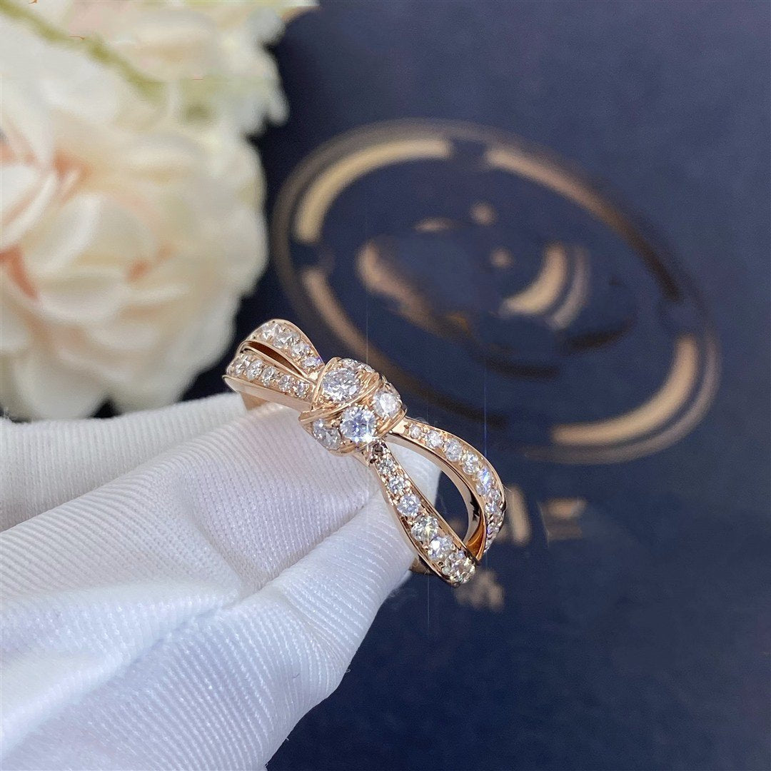 [Violet JW]LIENS PINK GOLD DIAMOND RING