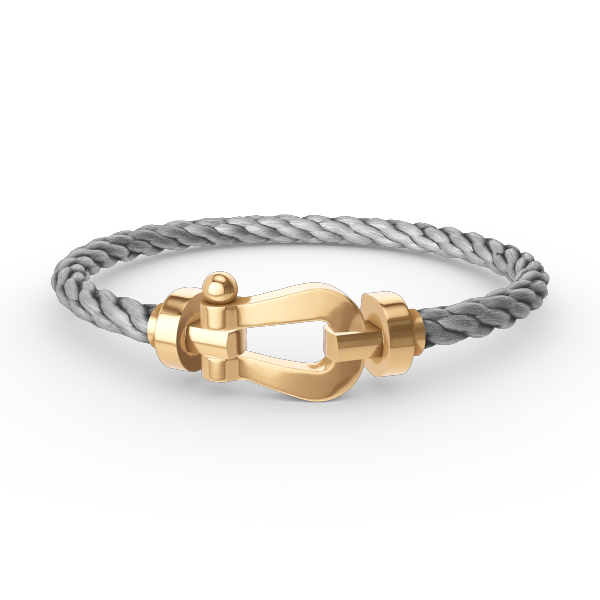 [Violet JW]FORCE LARGE HORSESHOE NO DIAMOND BRACELET GOLD