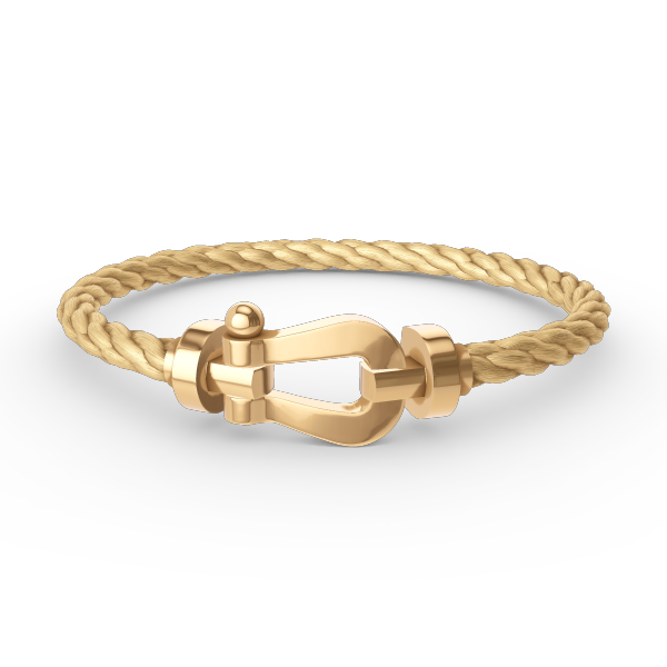 [Violet JW]FORCE LARGE HORSESHOE NO DIAMOND BRACELET GOLD
