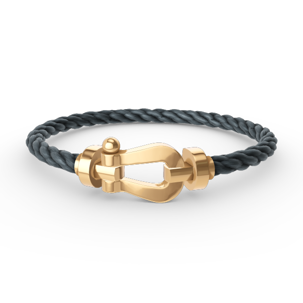 [Violet JW]FORCE LARGE HORSESHOE NO DIAMOND BRACELET GOLD