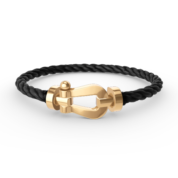 [Violet JW]FORCE LARGE HORSESHOE NO DIAMOND BRACELET GOLD
