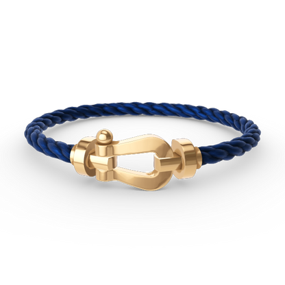 [Violet JW]FORCE LARGE HORSESHOE NO DIAMOND BRACELET GOLD