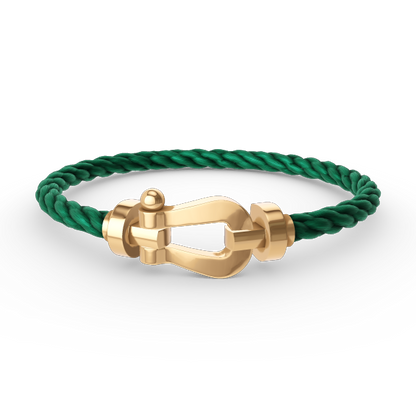 [Violet JW]FORCE LARGE HORSESHOE NO DIAMOND BRACELET GOLD