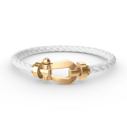 [Violet JW]FORCE LARGE HORSESHOE NO DIAMOND BRACELET GOLD