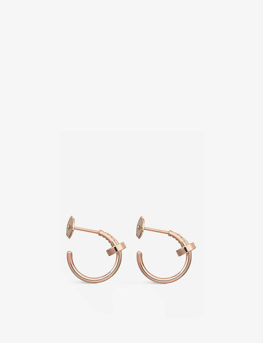 [Violet JW]JUSTE EARRINGS PINK GOLD