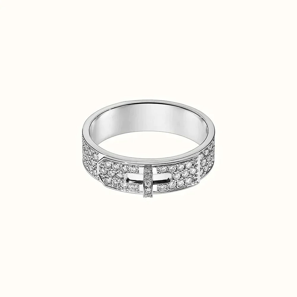 [Violet JW]KELLY SILVER DIAMOND RING