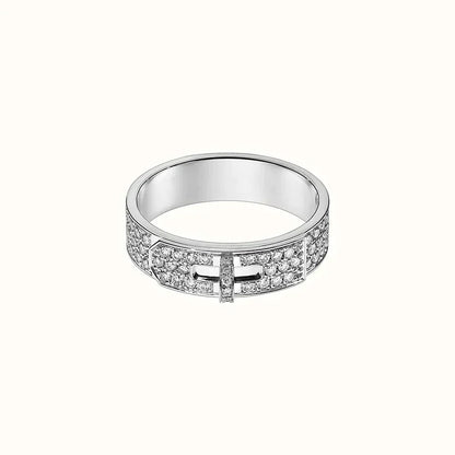 [Violet JW]KELLY SILVER DIAMOND RING
