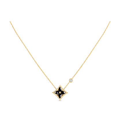 [Violet JW]STAR BLACK MOP NECKLACE