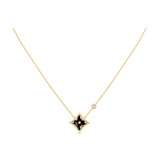 [Violet JW]STAR BLACK MOP NECKLACE