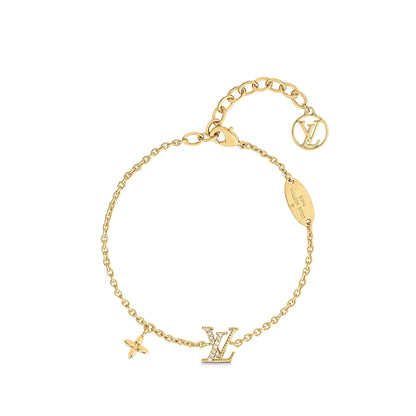 [Violet JW]LOGO STAR MOTIF GOLD BRACELET