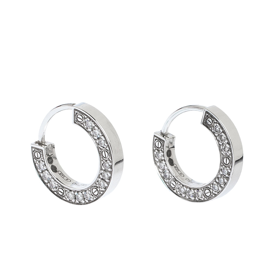 [Violet JW]LOVE DIAMOND EARRINGS