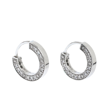 [Violet JW]LOVE DIAMOND EARRINGS