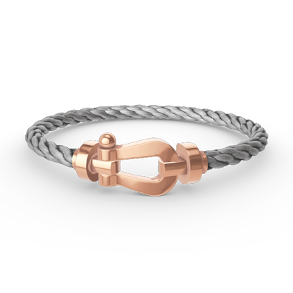 [Violet JW]FORCE LARGE HORSESHOE NO DIAMOND BRACELET ROSE GOLD