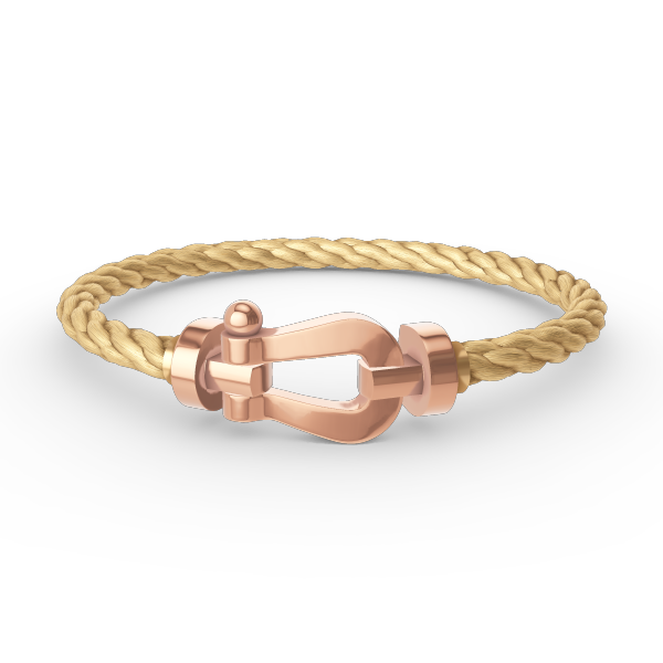 [Violet JW]FORCE LARGE HORSESHOE NO DIAMOND BRACELET ROSE GOLD